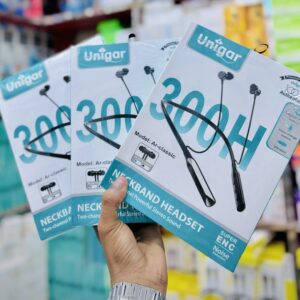 Unigar 300 Hours Standby Wireless Neckband – নন-স্টপ মিউজিক আর লং ব্যাটারি লাইফ