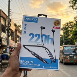 NEXO MN-100 ANC Wireless Neckband (220H Playtime & Voice Change)